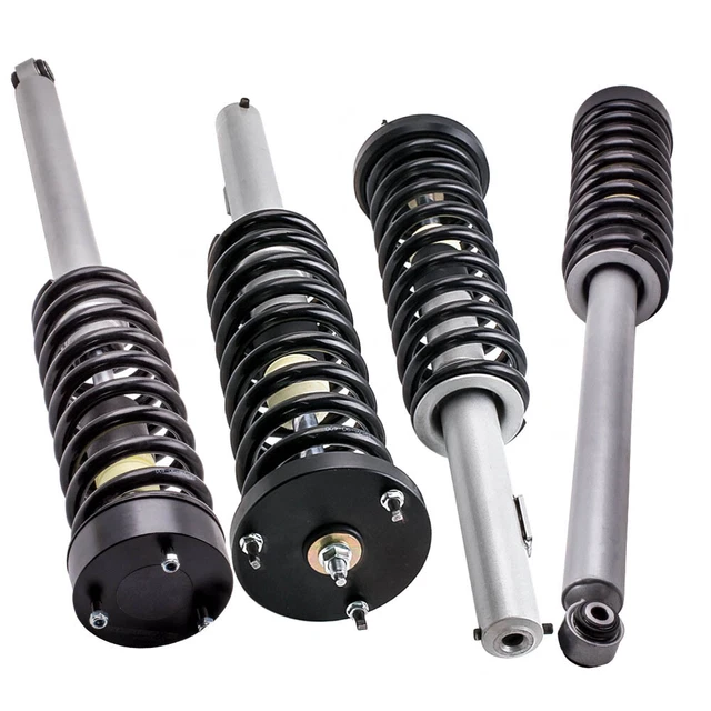 4X SUSPENSION CONVERSION Kit for Mercedes SClass W220 Airmatic to Coil