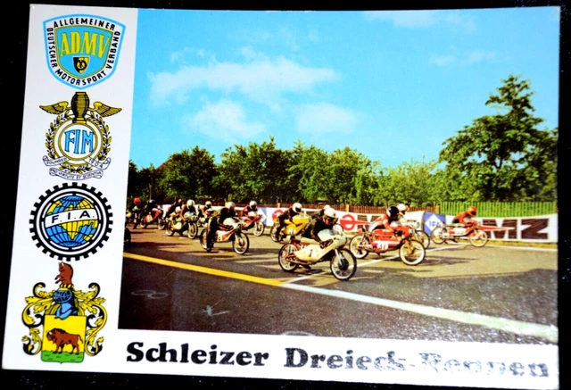 60927 Ak Voiture de Course Schleizer Triangle Classe À 50ccm Licence Avant Début