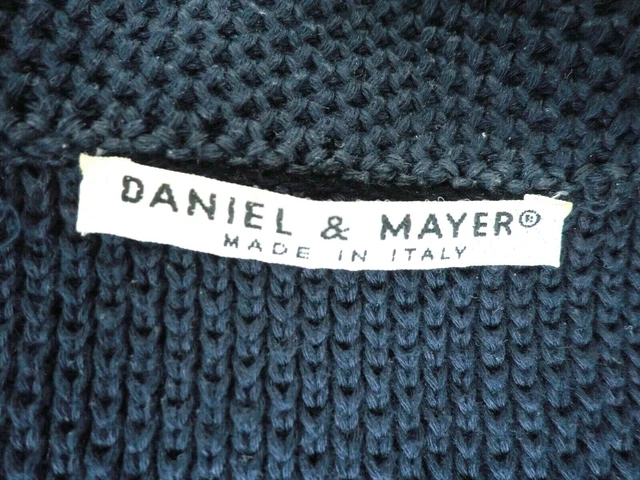 ItalyダニエルマイヤーDANIEL&MAYER◆ジュエル付きレアなGuanti senza dita指無しミトン手袋・定番ブラック Daniel \u0026 Mayer Distressed Knit Sweater Made in Italy Wool Blend