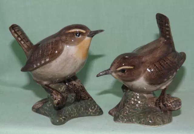 Quail Ceramics Wrens Salt & Pepper Set 482