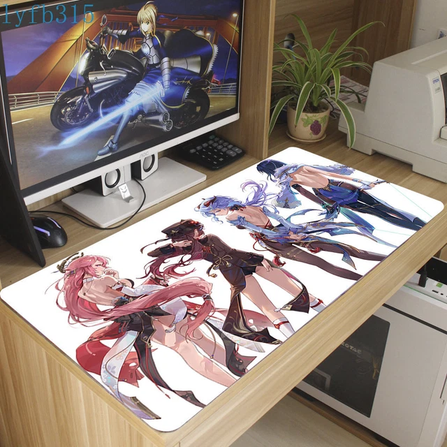 GENSHIN IMPACT YAE Miko Ganyu Anime Mousemat Mouse Pad Game Playmat