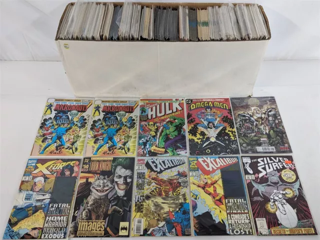 Foil ONLY Lot of (269) Comics Marvel DC ExCalibur Batman Silver Surfer AVG 9.8