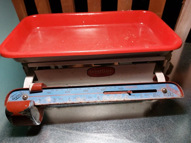 Alte  Küchenwaage "Wenda" 10kg Küchen-Deko, funktionstüchtig