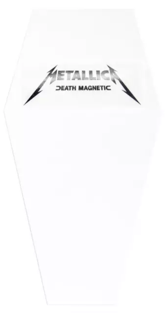 Metallica – Death Magnetic Coffin Box 2 CD DVD T-Shirt Flag Poster Keychain  NEU 2