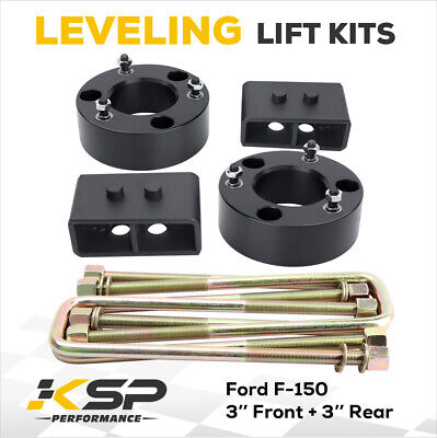 For 2004-2020 Ford F150 3" Front 3" Rear Suspension Leveling Lift Kit 2WD 4WD
