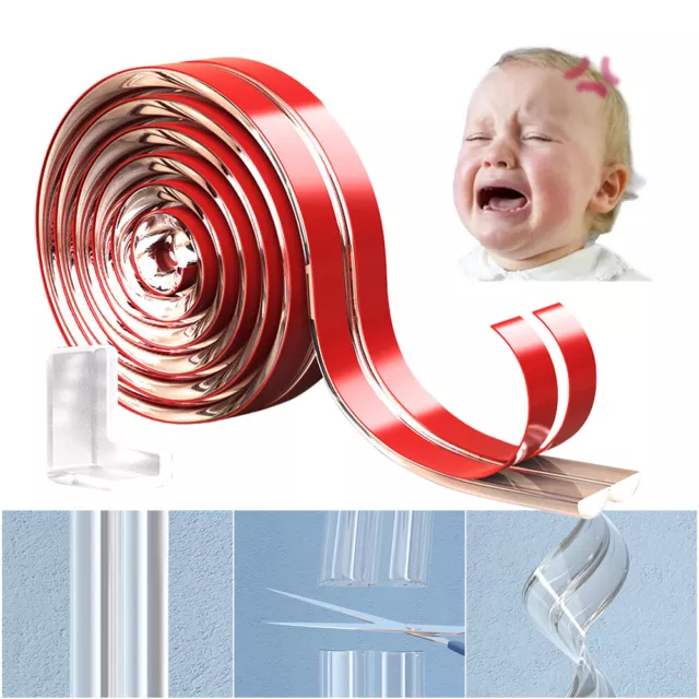 Home Corner Protection Strip Baby Safety Guards PVC Table Corner Edge Protector