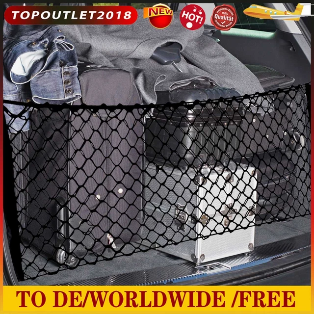 Rear Trunk Side Cargo Net Flexible Luggage Storage Net for Car Off-road Vehicle