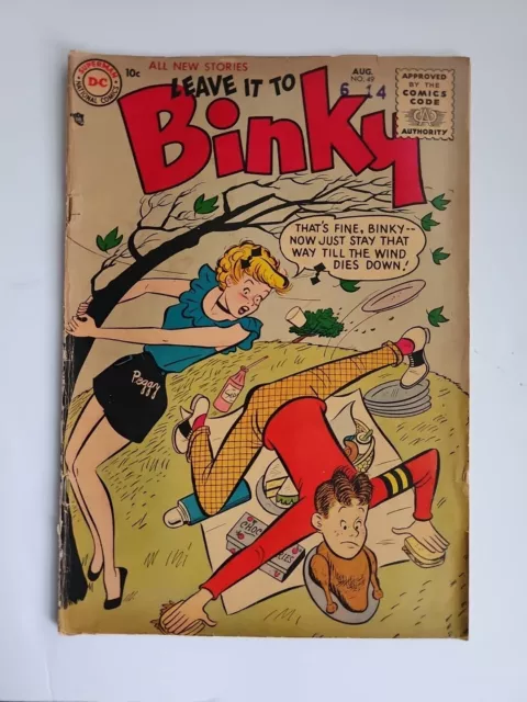 Leave It To Binky #49  1955 DC  Comic Book