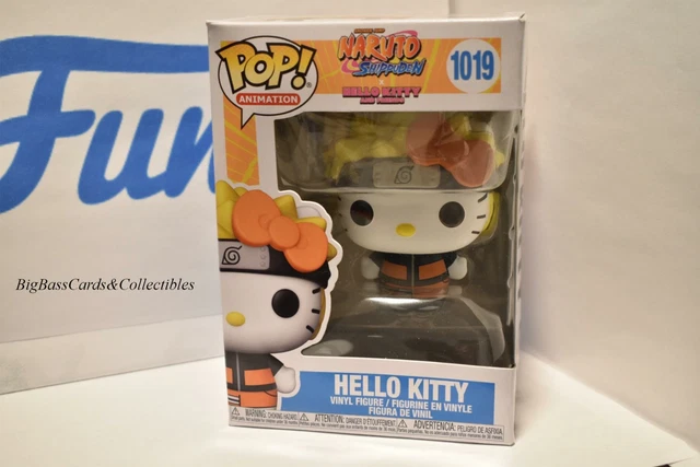 FUNKO POP ANIMATION Naruto x Hello Kitty Crossover 1019 New In Box $29. ...