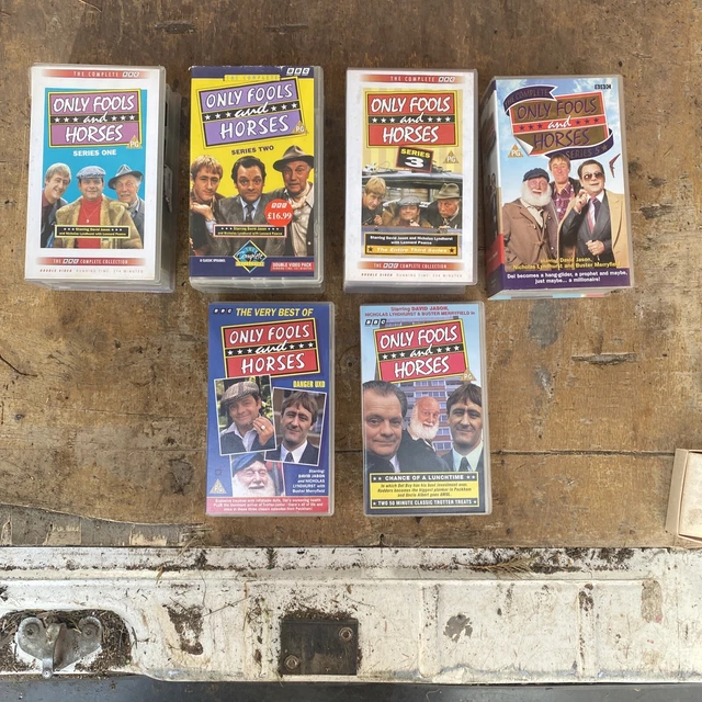 Only Fools And Horses VHS - Series 1,2,3,5 & 2 Specials