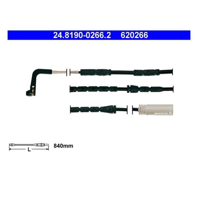 Ate Contatto Segnalazione, Usura Past. Freno/Mat. D'Attrito 24.8190-0266.2 - Ricambi auto SMC