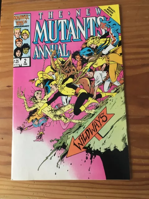 comic books new mutants annual 2 first psylocke meggan marvel