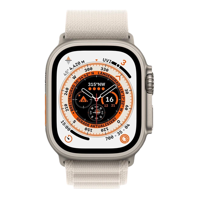 APPLE WATCH ULTRA Alpine Loop Potterna Polare Piccolo EUR 689,00