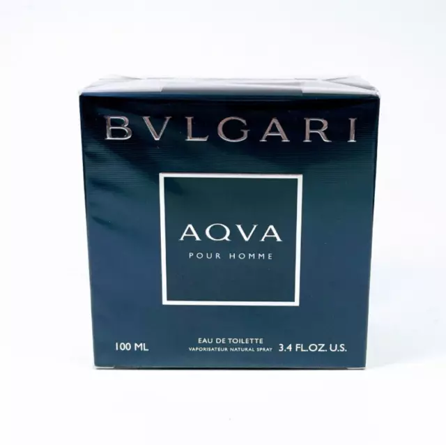 BVLGARI AQVA Pour Homme 100ml EDT Eau de Toilette Spray Bulgari NEU/OVP Folie