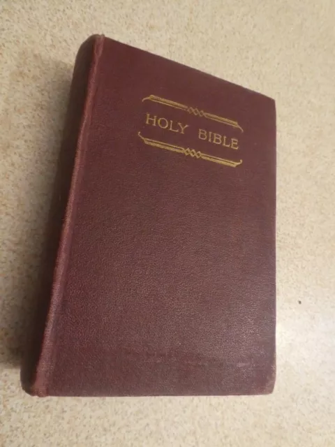 BRITISH & FOREIGN BIBLE SOCIETY Holy Bible, containing Old & New Tests. 1950s