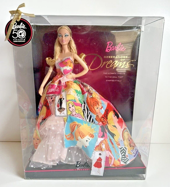 2008 Mattel 50th Anniversary Barbie Generation of Dreams #N6571 - NRFB