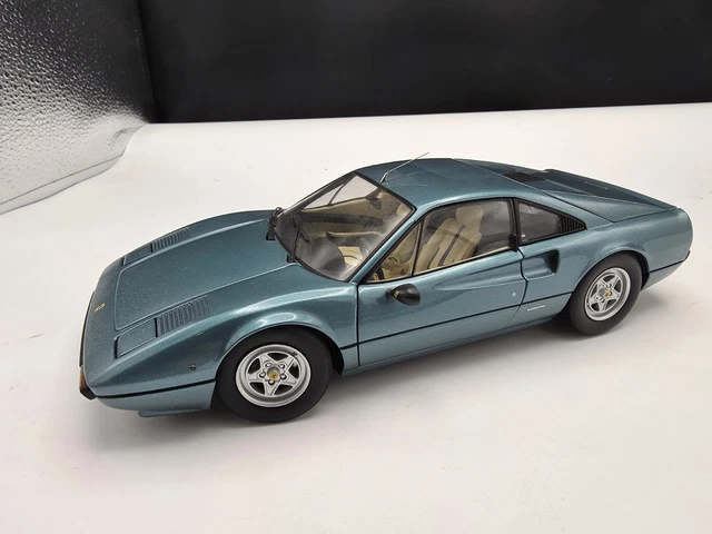 京商1/18 フェラーリ308GTB 1975 パリ•サロン•デビューバージョン READ * Kyosho 1975 Ferrari 308 GTB Paris Saloon Debut Version Teal