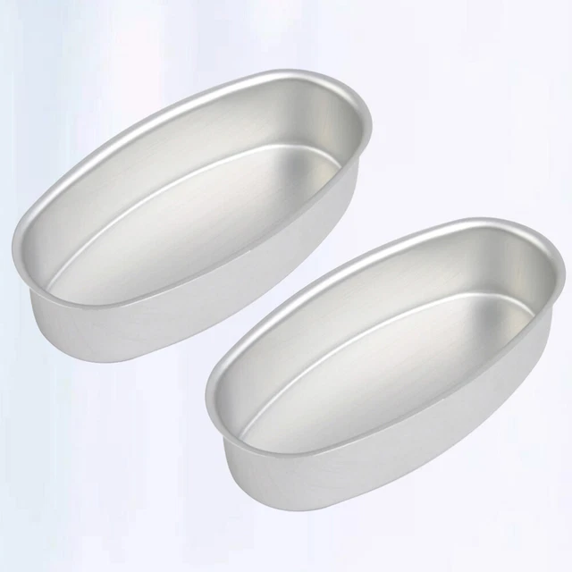 2 pz padella per lasagne padelle profonde cheesecake acciaio inox