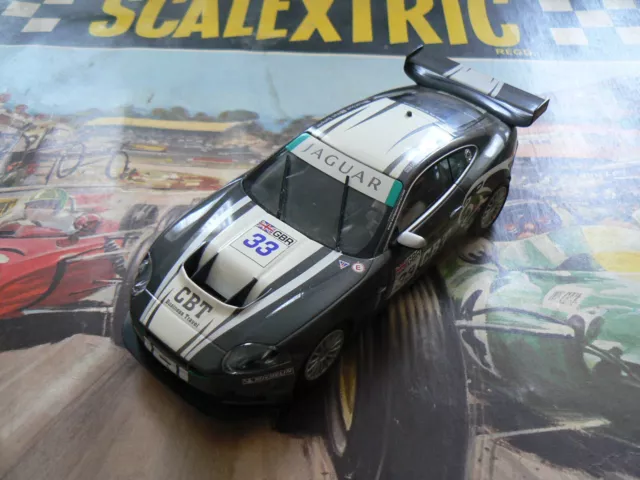 Scalextric Jaguar XKR GT3 slot car - C2978,digital,lights,unboxed.....