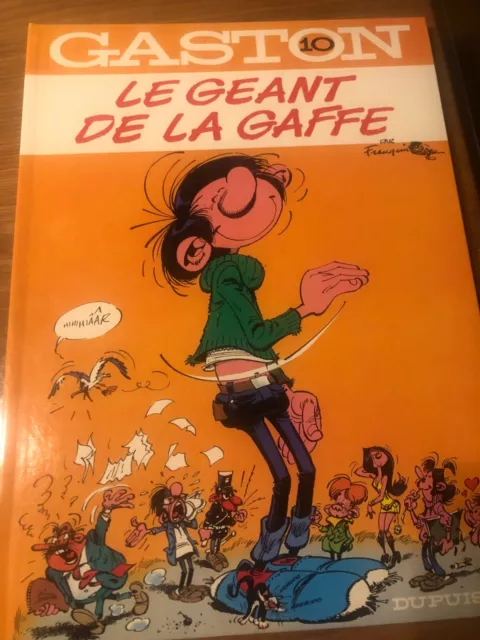 GASTON eLe géant de la gaffe,  tomeR10 Hardcover Dupuis-Belgien-Sprache: Franz.