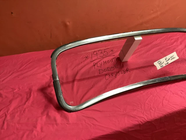 1935 Plymouth, Dodge, Chrysler, windshield. Original 2