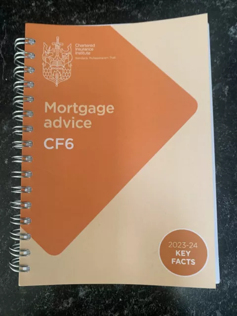 CF6 - Mortgage Advice -  2023/24 Key Facts