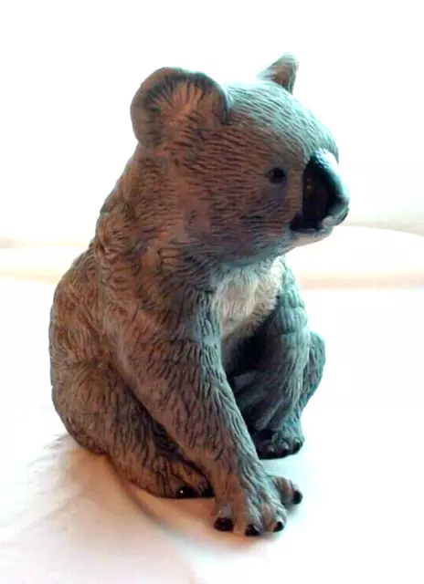 Royal Heritage Koala Bear Figurine Bisque Porcelain Gray