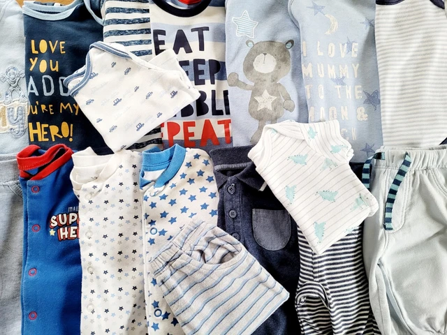 Baby Boys Clothes 0-3 Months Bundle Next Mothercare Disney + Sleepsuits Outfits