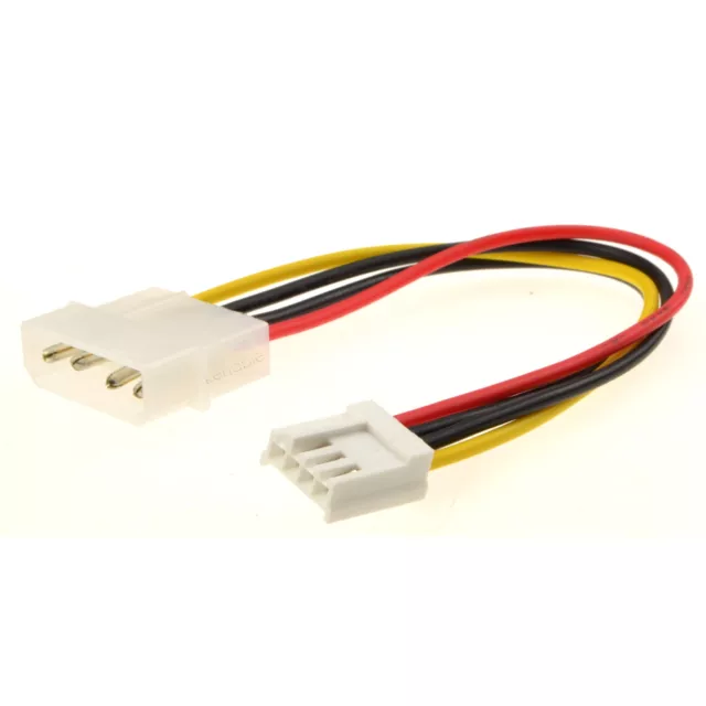 Puissance Adaptateur Convertisseur Câble 4 Broche LP4 Molex Plug À 4 Femelle [