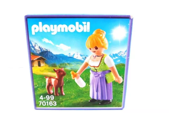 Playmobil Milka Edition 70163,- "Alm-Bäuerin mit kleiner Ziege" -, 2018, neu/OVP