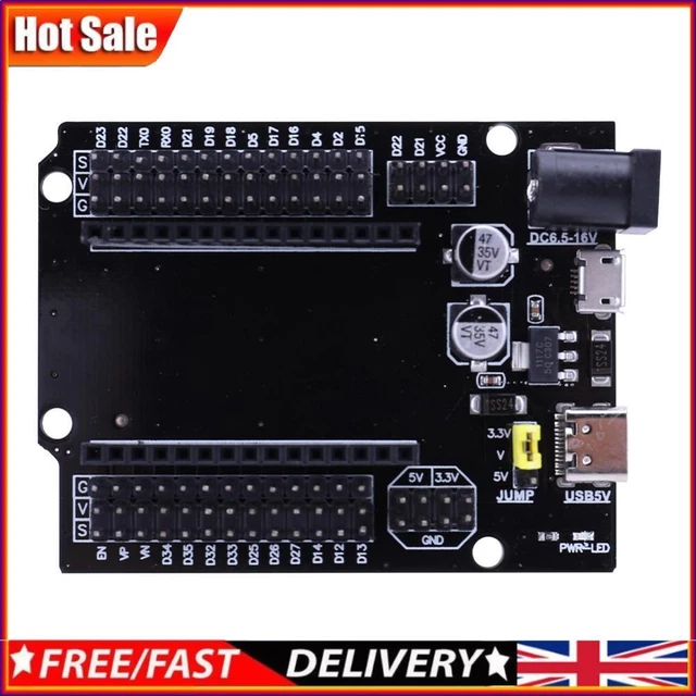 ESP32 ESP32 30P Power Module 2.4 GHz DEVKIT V1 Power Supply Panel Dual ...