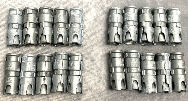 20 psc 1/4" x 1 1/4" Star 1/4 Loxin Anchors 1/2" hole