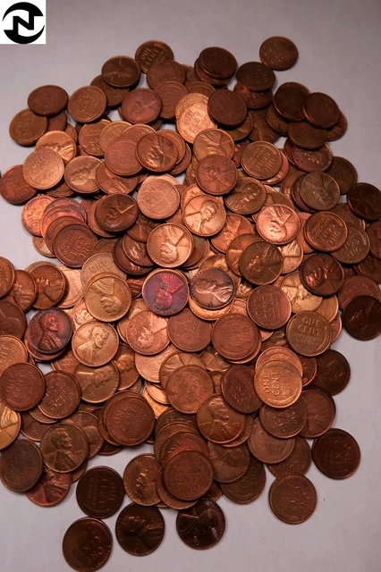 (250) 1951 Lincoln Wheat Penny Cent Set/Lot ~ 5 Rolls -- 250 Coins ~ (WL15)