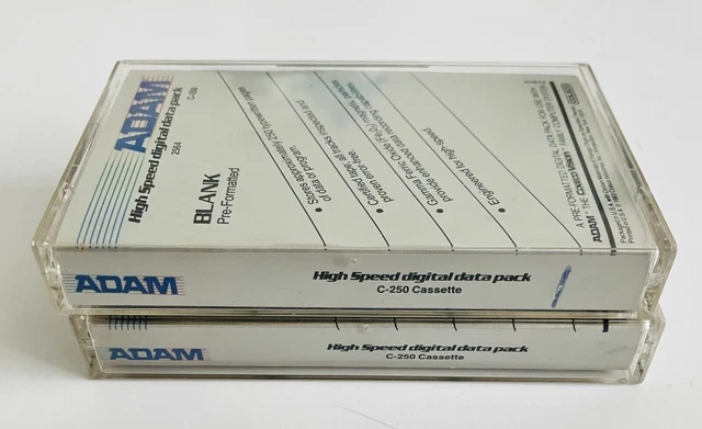 Coleco ADAM High Speed Digital Data Pack C-250 Cassette READ ON Coleco ADAM High Speed Digital Data Pack C-250 Cassette READ ON