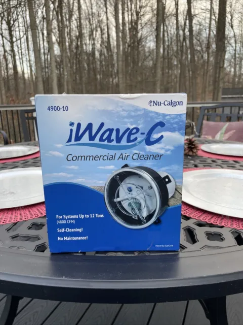 Nu-Calgon Iwave-C Air Ionization System 4900-10 - New/Sealed