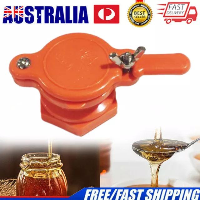 Honey Gate Valve Beekeeping Bottling Tap Tool for Honey Extractor Bucket