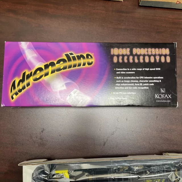 Kofax Adrenaline 1700S Scsi Image Processing Accelerator