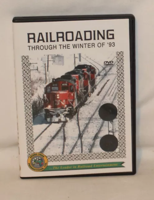 Railroading Through the Winter of '93 DVD Set Railroad Trains 2008