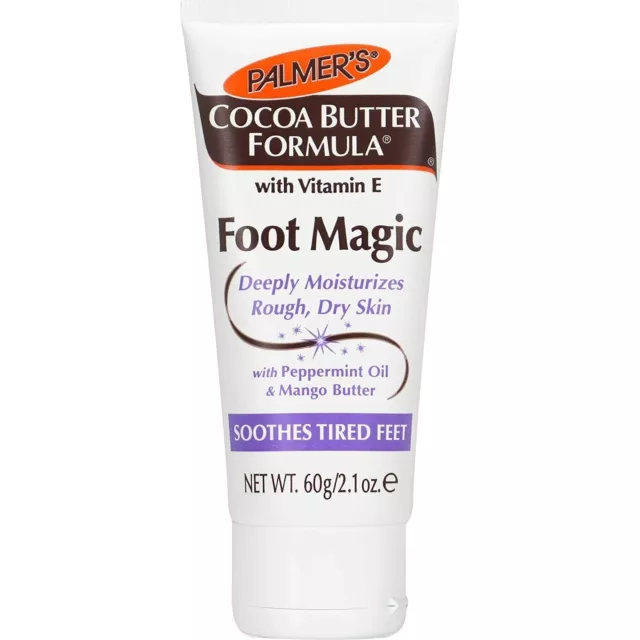 Palmer's Cocoa Butter Formula Foot Magic Moisturising Cream 60g, with Vitamin E