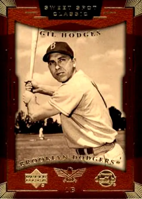 2004 Sweet Spot Classic #31 Gil Hodges Brooklyn Dodgers HOF
