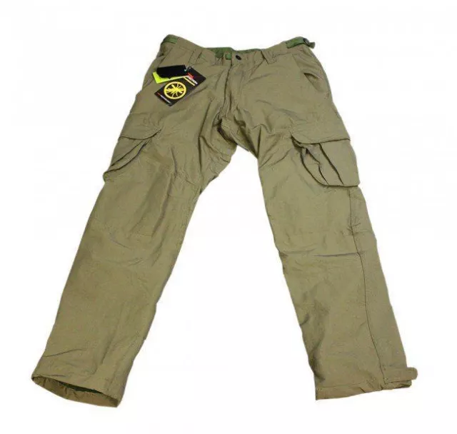 Korda Polar Kombats - Dark Olive Fleece Lined Carp Fishing Trousers - All Sizes
