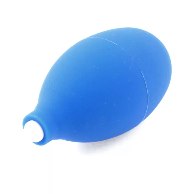 Soplador plástico azul oval forma de 4.5cm diámetro del polvo para cámara lente