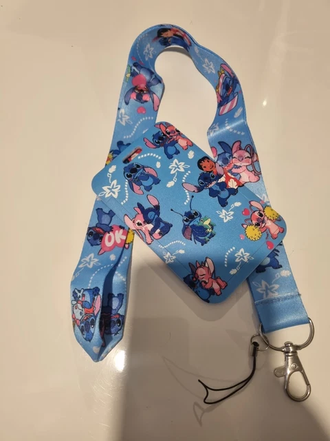 DISNEY LILO AND Stitch ID Card Holder Lanyard Park Pass Holder £4.49 ...