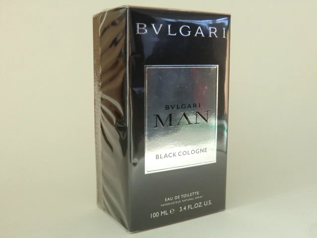 Bvlgari MAN Black Cologne EDT Nat Spray 100ml - 3.4 Oz BNIB Retail Sealed