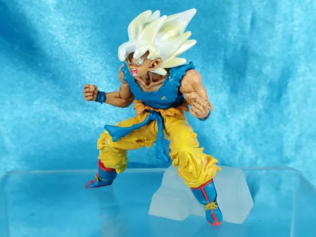 Bandai Dragonball Z HG Part 7 Gashapon Figure Super Saiyan 3 Son