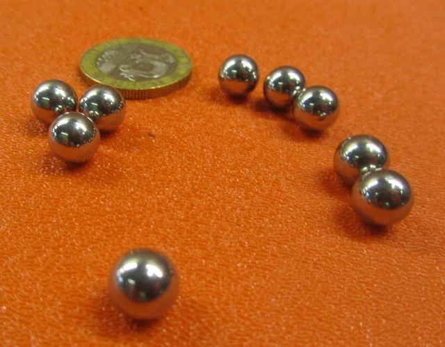 316 Stainless Steel Ball 5/16" (+/-0.001") Dia,  25 pcs