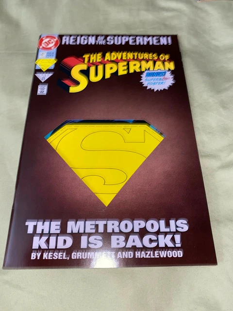 The Adventures Superman #501 June 1993  DC Comics Comic Book