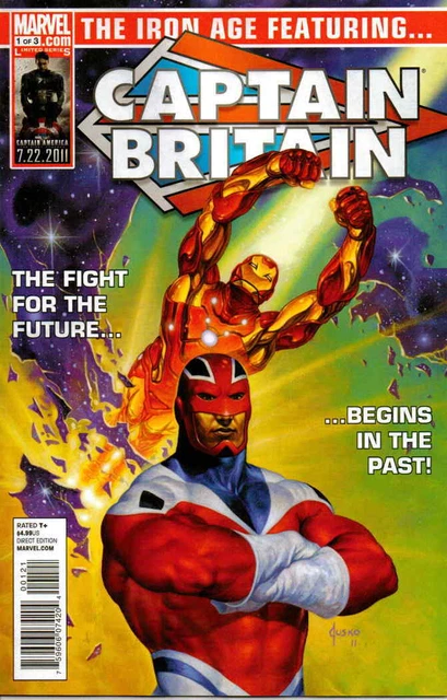 Iron Age #1A VF/NM; Marvel | Captain Britain - we combine shipping