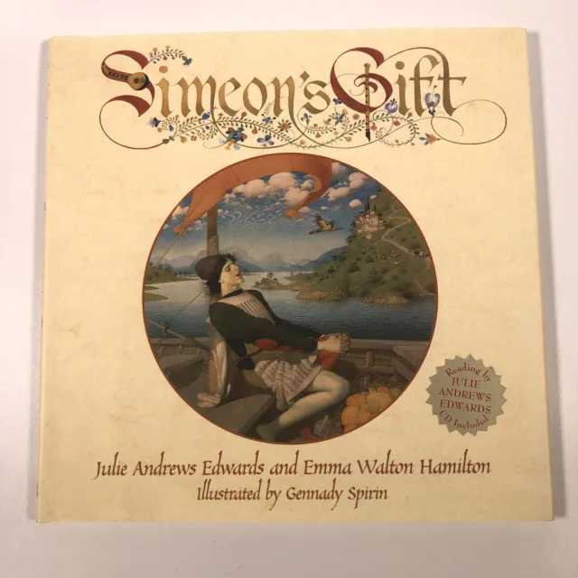 JULIE ANDREWS SIGNED autographed in Person SIMEON'S GIFT book