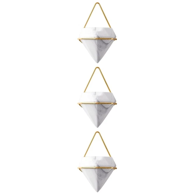 3x Home Wand Pflanzer Chic Topf Wand Blumentopf Hängen Pflanzer